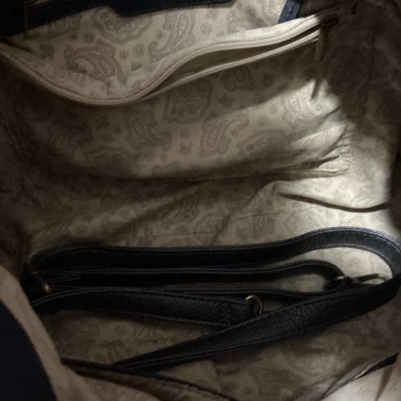 Womens navy blue tote by Simply Noelle - Picture 3 of 5